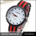 fabric band flag colour vogue lady fashion watch strap nylon